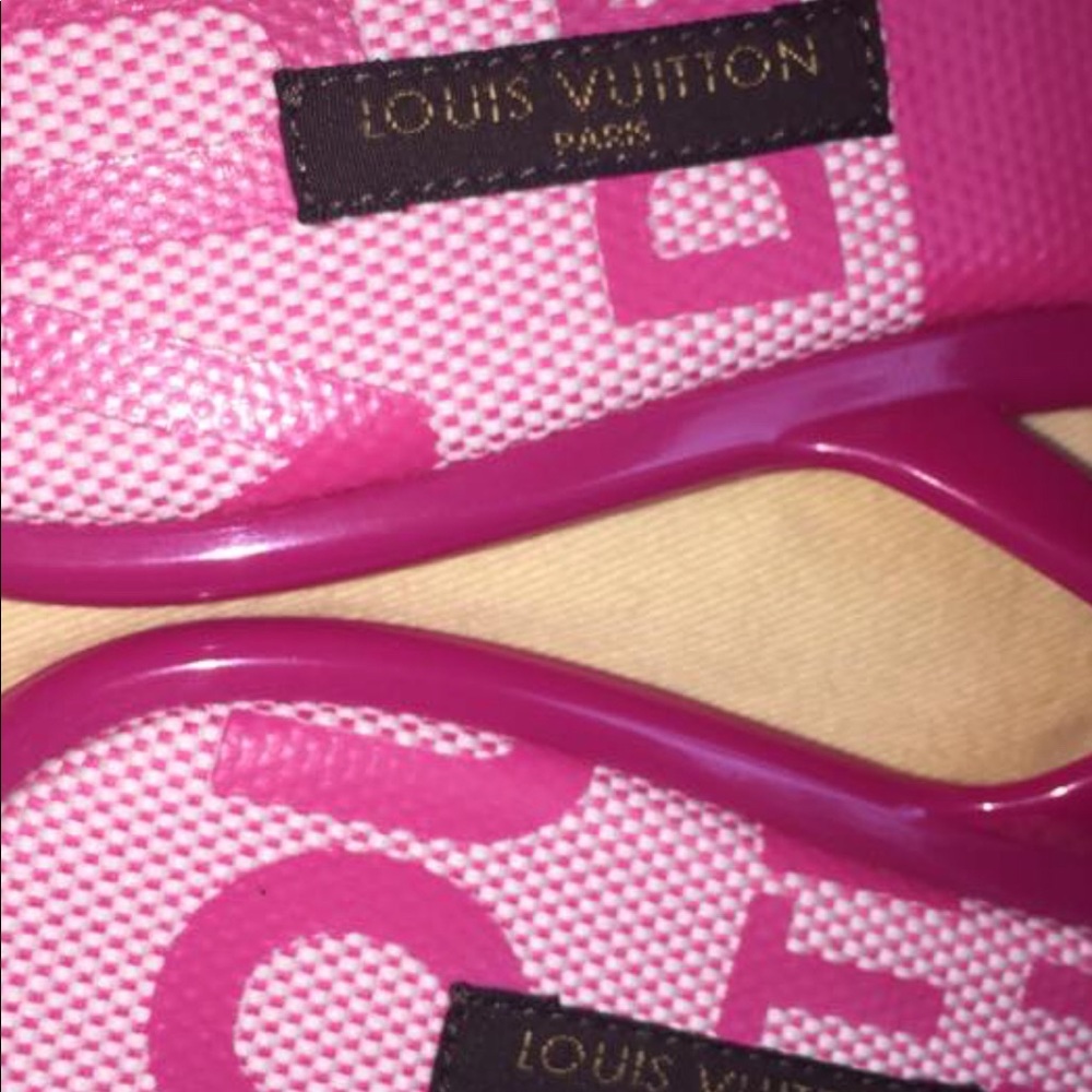 Sold.  Authentic Louis Vuitton Sandal - Picture 2 of 6